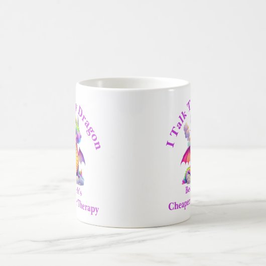 Text ändern, mit Drachen sprechen billiger als The Kaffeetasse (Mittel)