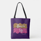 Text ändern Name #GrandmaLife Mimi Abuela Life hin Tasche (Rückseite)