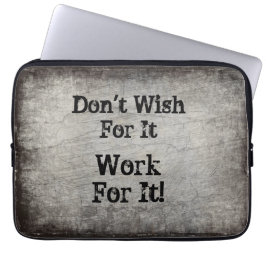 Text ändern - Nicht wünschen, dass es funktioniert Laptopschutzhülle