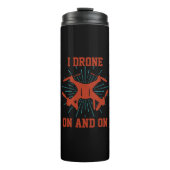 Text ändern oder Namen hinzufügen, wenn ich ein- u Thermosbecher (Vorderseite)