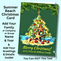 Text ändern, Starfish Muscheln Sandwein Weihnachts