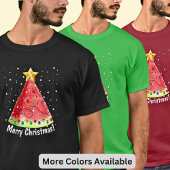 Text ändern - Watermelon Frohe Weihnachten auf sch T-Shirt