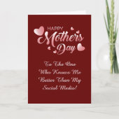 Text ändern, wer mich besser kennt als soziale Med Karte (Vorderseite)