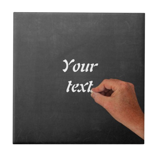 Text anpassen fliese (Vorderseite)