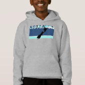 TEXT AOTEAROA NZ PAUA NEUSEELAND LAND MAORI HOODIE (Vorderseite)