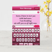 Text aufbrechen_ karte (Gelbe Blume)