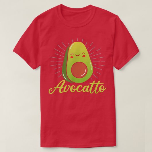 TEXT Avocado T-Shirt (Design vorne)