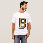 Text "B" T-Shirt (Vorne ganz)
