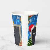 Text bearbeiten Frohe Weihnachtsbecher Pappbecher (Links)