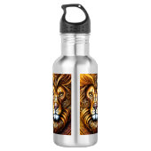 Text bearbeiten/löschen - Erstaunlich schöne golde Edelstahlflasche (Rückseite)