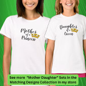 Text bearbeiten - Mutter eines Prinzessin Matching T-Shirt