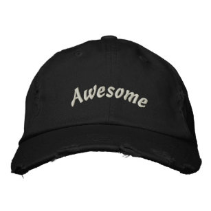 Text bedruckte Baumwolle bestickt Hats Caps Bestickte Baseballkappe