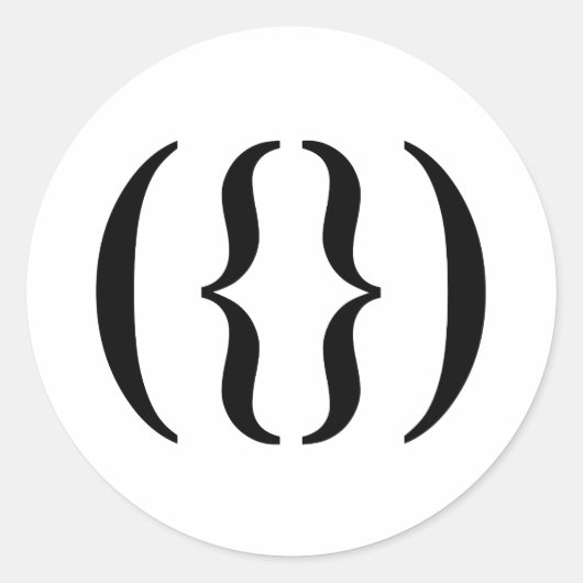 TEXT-BLUME -.png Runder Aufkleber (Vorderseite)
