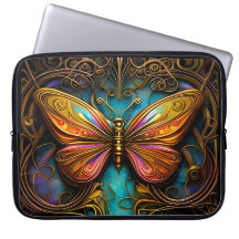 Text Bronze-Schmetterlinge auf Aqua Blue