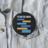 Text-Code für Senioren für die unruhige Altersvers Button (Beispiel)