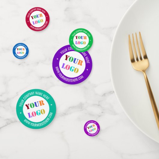 Text-Confetti für benutzerdefinierte Firmenlogo -  Konfetti (Gruppe)