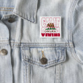 Text der kalifornischen Staatsflagge Button (Beispiel)
