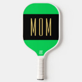 Text der MAMA cool Lime Green Wide Centre Pickleball Schläger (Rückseite)