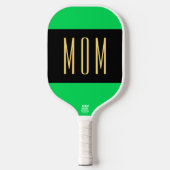 Text der MAMA cool Lime Green Wide Centre Pickleball Schläger (Vorderseite)