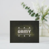 Text der Metallarmee Postkarte (Stehend Vorderseite)