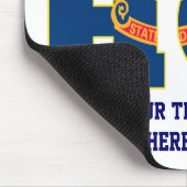 Text der Staatsflagge von Idaho Mousepad (Ecke)