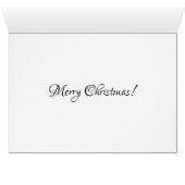 Text der Weihnachtskarte - 5" x 7" Art Card (Innenansicht Horizontal (Unten))