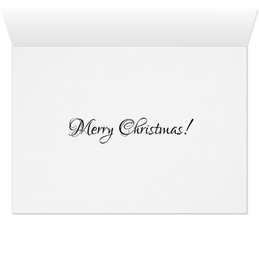 Text der Weihnachtskarte - 5" x 7" Art Card (Innenansicht Horizontal (Unten))