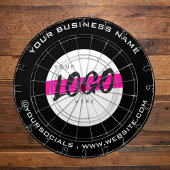 Text der Werbeaktion für benutzerdefiniertes Firme Dartscheibe