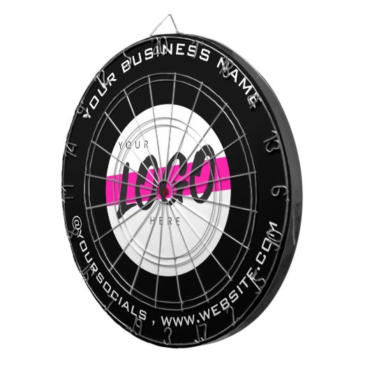 Text der Werbeaktion für benutzerdefiniertes Firme Dartscheibe (Vorderseite rechts)