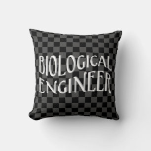 Text des biologischen Ingenieurs Kissen