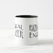Text des biologischen Ingenieurs Tasse (Zentrum)