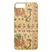 Text des Codex Borbonicus Aztec Case-Mate iPhone Hülle (Rückseite)