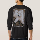 Text des doppelseitigen Fotos Sweatshirt (Rückseite)