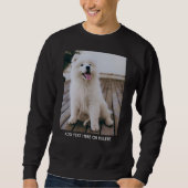 Text des doppelseitigen Fotos Sweatshirt (Vorderseite)