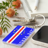 Text des Flaggenmarkensymbols in Kap-Vers Schlüsselanhänger (Vorderseite rechts)