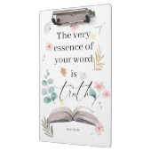 Text des Jahres 2023 JW Psalm 119:160 Klemmbrett (Links)