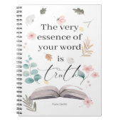 Text des Jahres 2023 JW Psalm 119:160 Notizblock (Vorderseite)