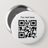 Text des Knopfes (enormes, kundenspezifisches) Button (Vorne & Hinten)