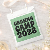 Text des Retro-Granny-Camps Geschenktütchen (Ausgeschnitten)