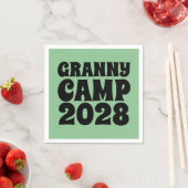 Text des Retro-Granny-Camps Serviette (Beispiel)