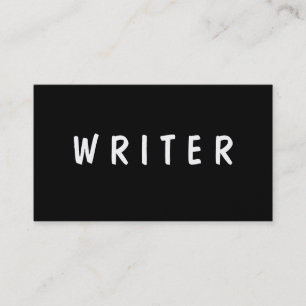 Text des Verfasser-  des Autorn-  Visitenkarte