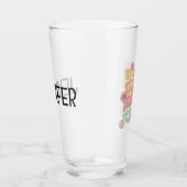 Text-Design im Retro-Stil Glas (Rechts)