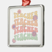 Text-Design im Retro-Stil Ornament Aus Metall (Links)