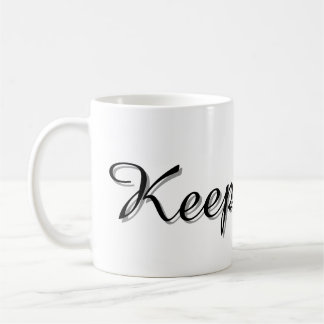Text Design Mug Kaffeetasse