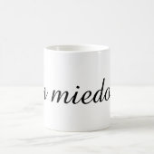 Text Design Mug Kaffeetasse (Mittel)