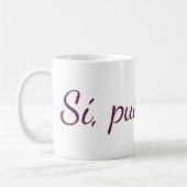 Text Design Mug Kaffeetasse (Links)