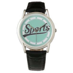 Text-Design: SPORTschwarz + Ihr eigener Text & Ide Armbanduhr