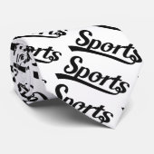 Text-Design: SPORTschwarz + Ihr eigener Text & Ide Krawatte (Gerollt)