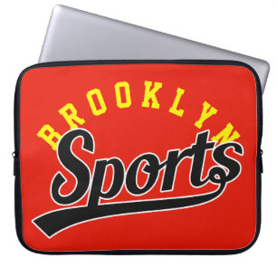 Text-Design: SPORTschwarz + Ihr eigener Text & Ide Laptopschutzhülle