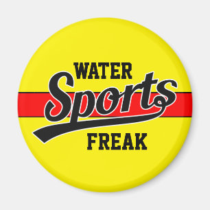 Text-Design: SPORTschwarz + Ihr eigener Text & Ide Magnet